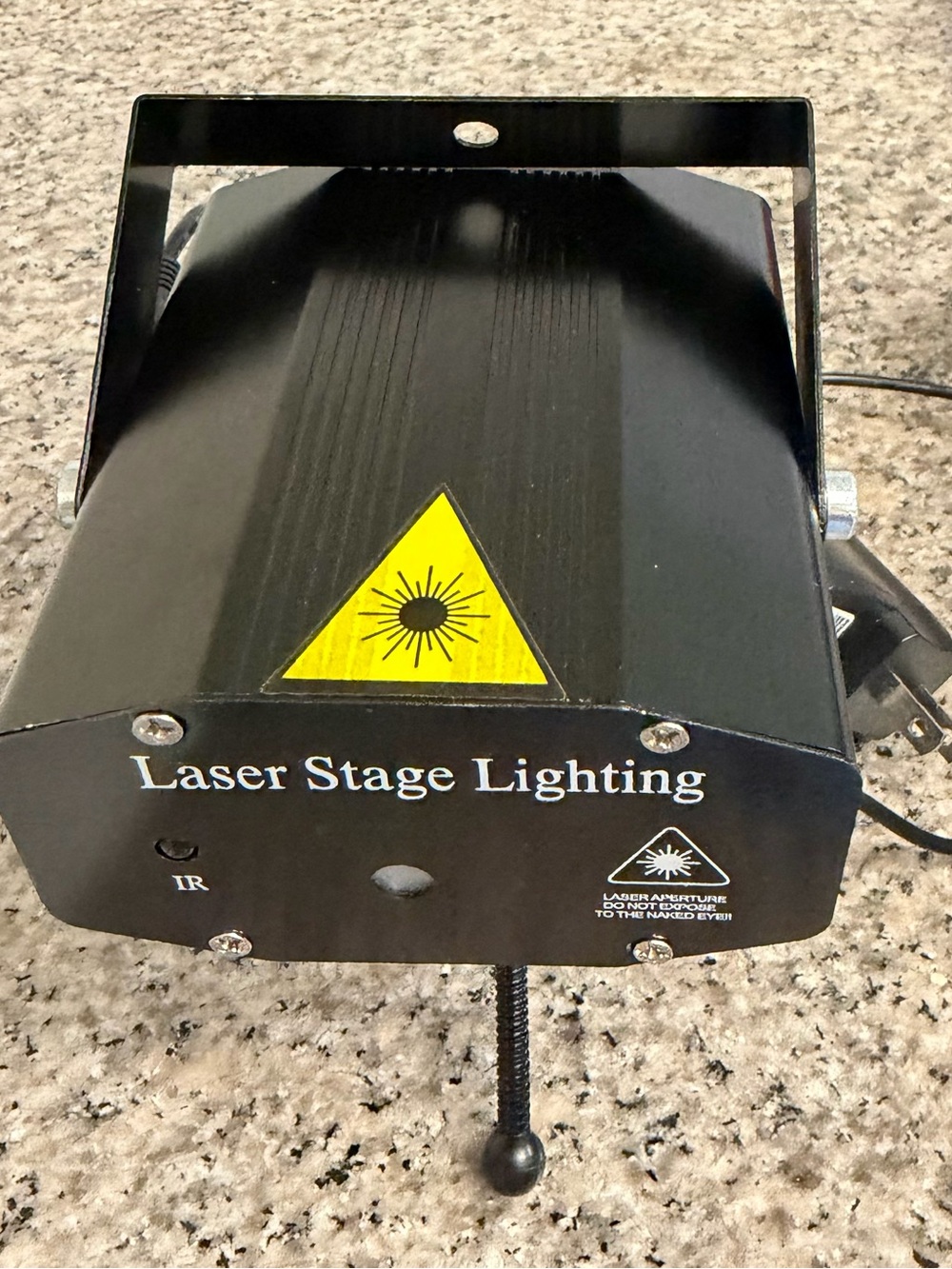 Black Laser Stage Lighting Projector - Unbranded